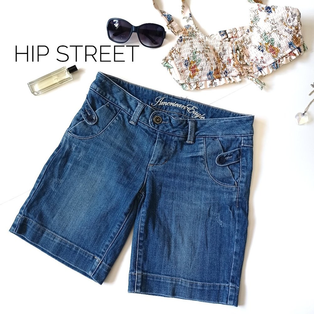 American Eagle Outfitters Blue Jean Shorts